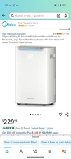50pint 4500Sq. Ft Smart WiFi Dehumidifier with Pump for Basement,Large 