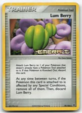 Lum Berry 78/106 Uncommon Emerald Pokemon Reverse Holo HP - Stamped on eBay