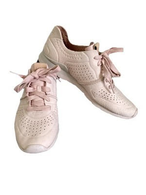 UGG Treadlite Pink Soft Leather Sneaker, UK Größe 5,5, EU 38, Top Zustand