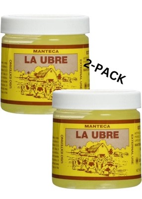 La Ubre Extra Strength Manteca 3 oz Muscle Relief Jar Amarilla ( 2 Pack )