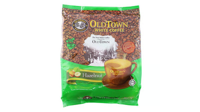 Old Town 3-in-1 Instant Hazelnut White Coffee | Rich & Creamy | 15 Sticks Dark R