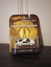 Hot Wheels James Bond 007 The Spy Who Loved Me Lotus Esprit S1  Diecast Car