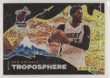 2020-21 Panini Flux Atmosphere Troposphere Bam Adebayo #17 02ez