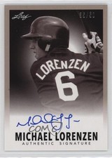 2013 Leaf Memories 1960 Signatures Bronze /50 Michael Lorenzen #ML1 Auto 0o9