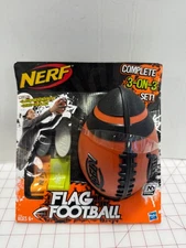 NERF Flag Football Complete 3 On 3 Set Weather Blitz 2009 New