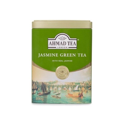 Jasmine Green Tea Loose Leaf - Sugar-Free Antioxidant Brew for Heart Health