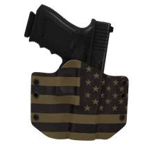 Kahr Handguns - OWB Holster - Optic Ready - Flat Dark Earth & Black USA