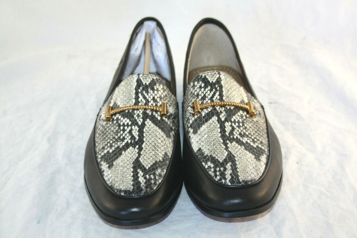 WOMEN Sam Edelman Lior Snakeskin Leather Loafer Women\'s Size 7.5 main image 0