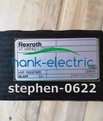 1PCS VT-VRPA2-1-12/V0/T5 R900979885 Rexroth amplifier New Expedited Shipping