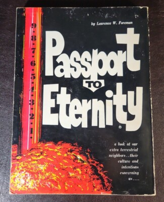 Passport To Eternity, Lawrence Foreman, 1970, PB/G+