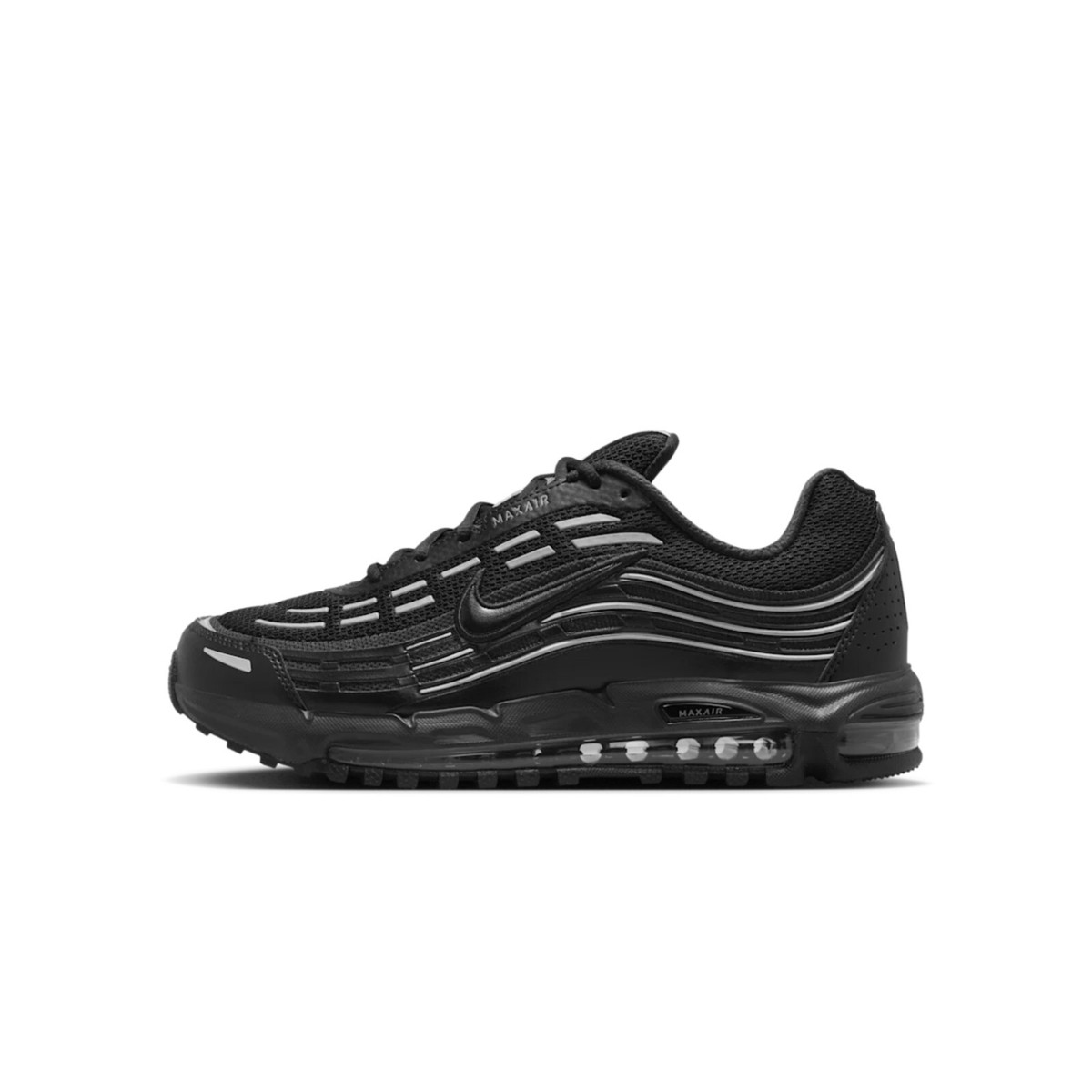Nike Air Max TL 2.5 Black Metallic Silver FZ4110-002 Men New | eBay
