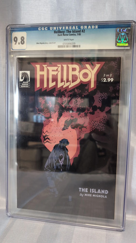 Hellboy: The Island #2 (Dark Horse 2005) CGC Graded 9.8