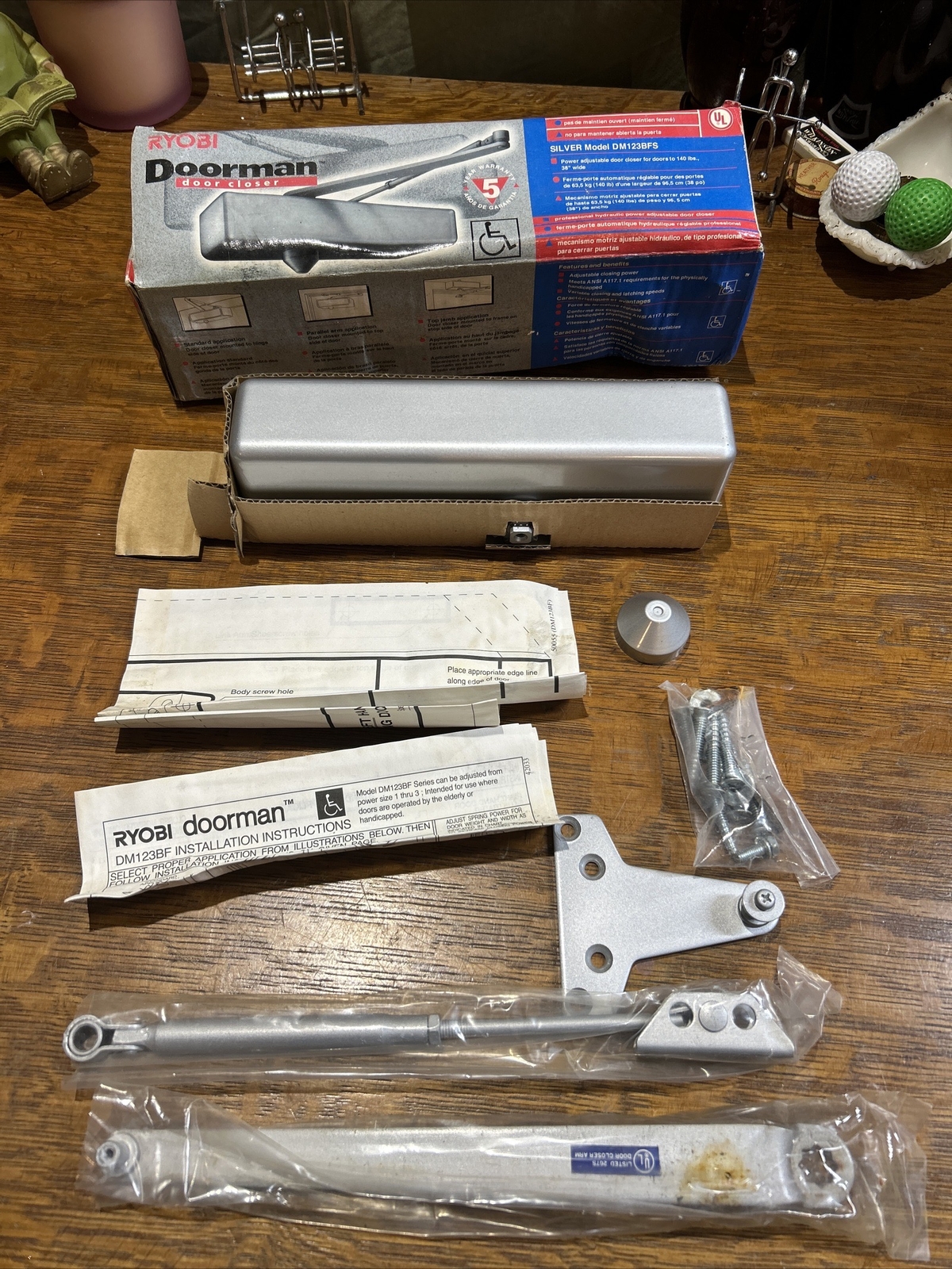 Ryobi Doorman Door Closer DM123BFS eBay