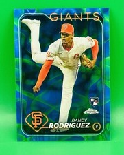 RANDY RODRIGUEZ RC 2024 Topps Chrome Update Blue Green LAVA LAMP /125 Rookie