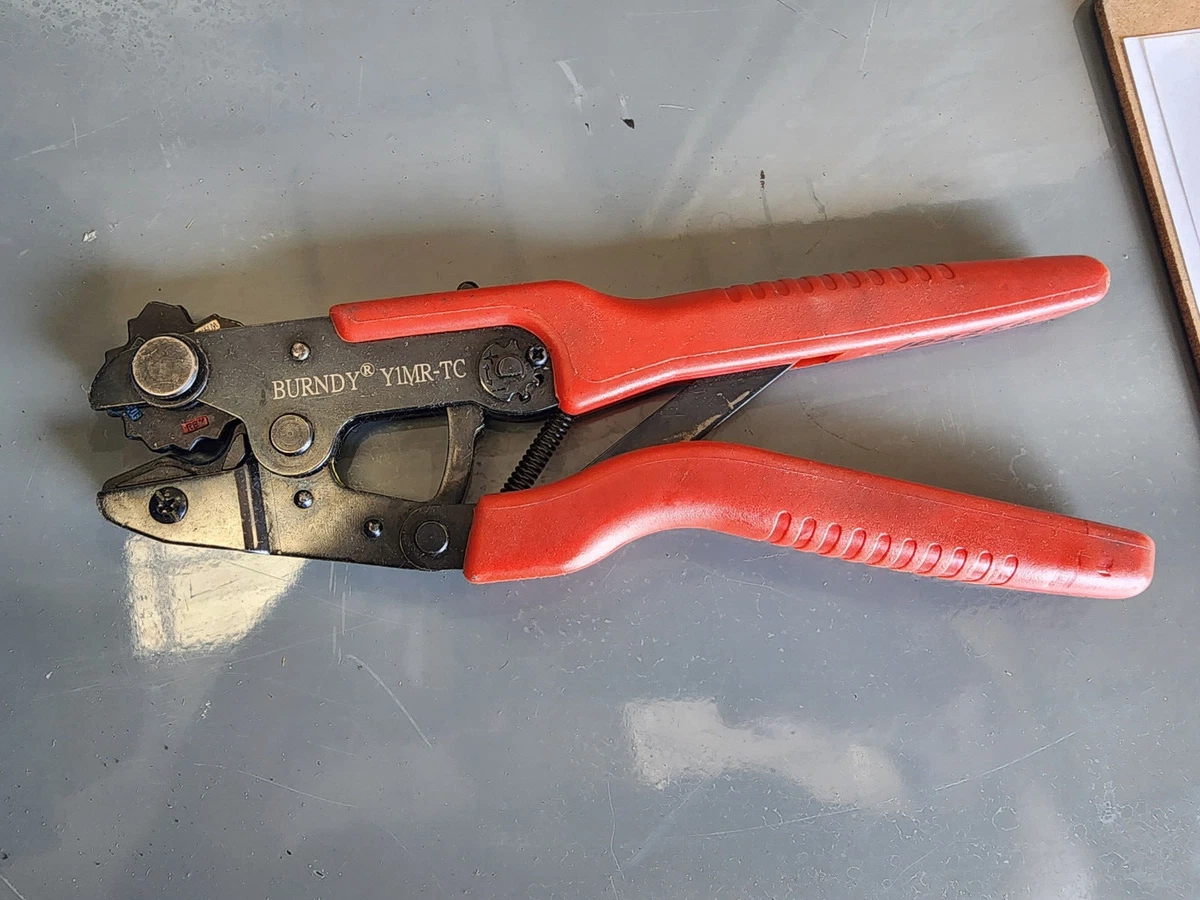 Burndy 2024 ratcheting crimper