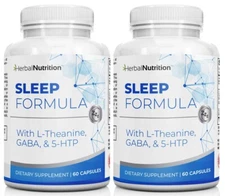 Two Pack - Sleep Supplement a Sleep Support Formula Multi-Ingredient 120 Caps