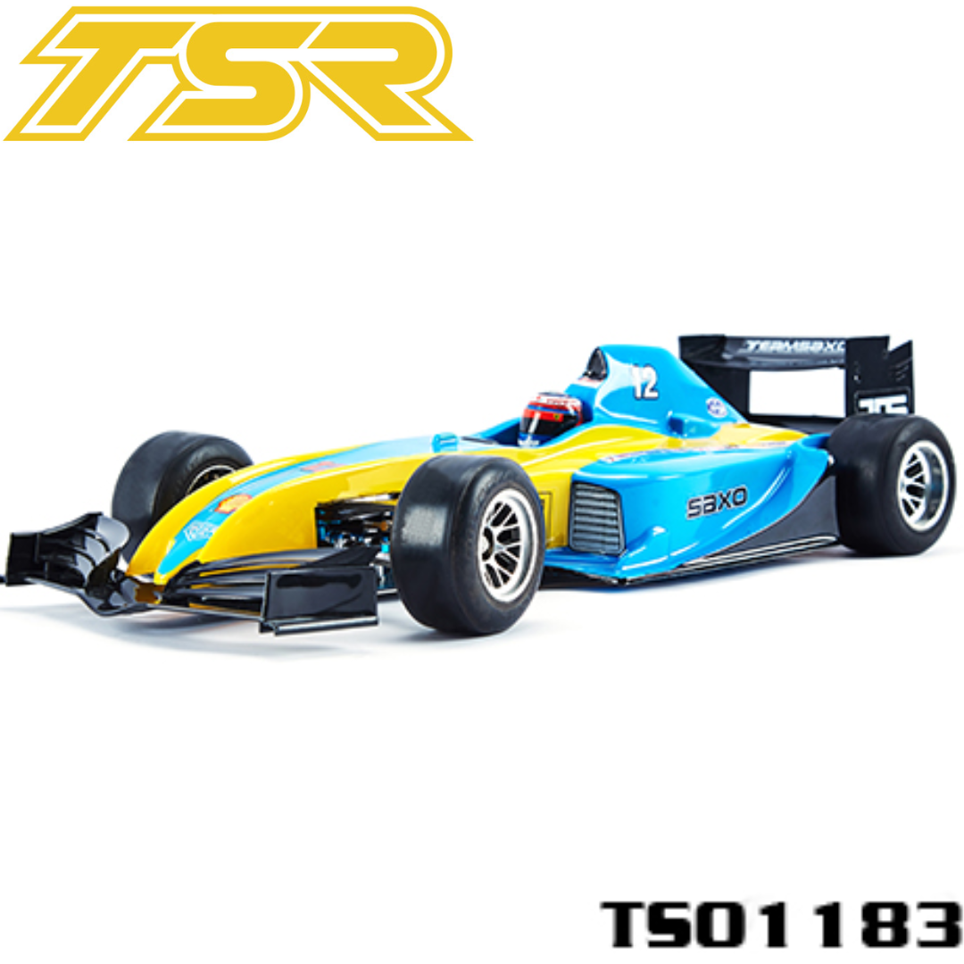 Team Saxo TS01183 F1 1/10 Clear Body Shell RC Racing Formula One