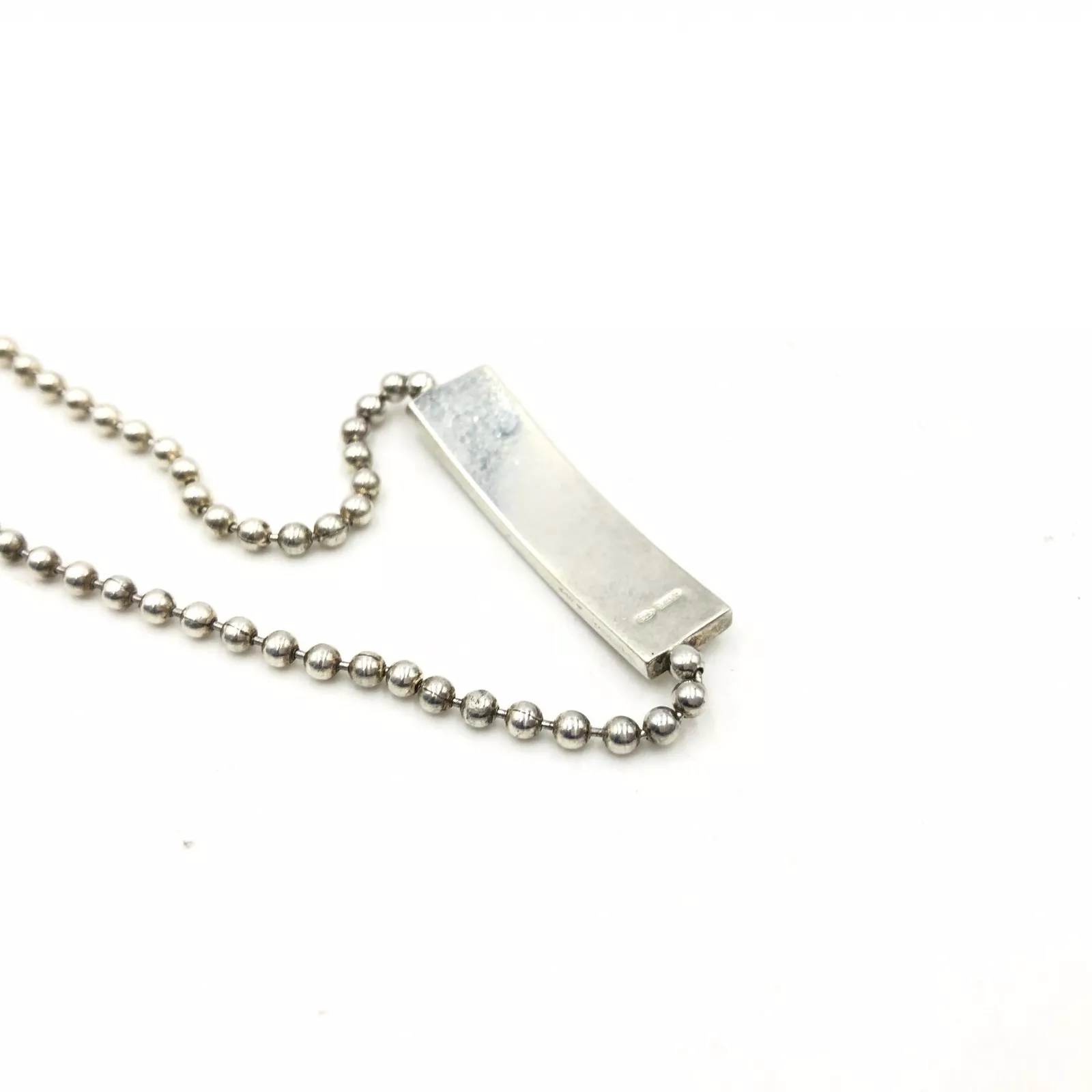 Gucci chaîne à billes logo haut bracelet argent 925 bijoux unisexes accessoire