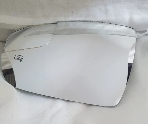 TRQ Mirror Glass For Ford Focus 2012/2018 Heated Passenger Side w/ Backing Plate