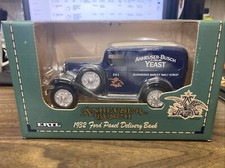 ERTL Anheuser Busch 1932 Ford Delivery Truck Bank 1/25 DieCast