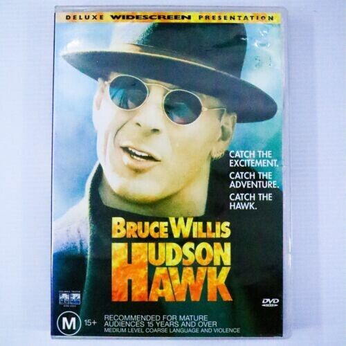 Hudson Hawk (DVD, 1991) Bruce Willis, Danny Aiello - Action Adventure Comedy - Afbeelding 1 van 1