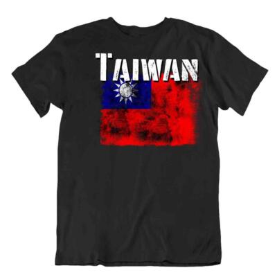 Taiwan Flagge T-Shirt Souvenir Reise Bluse Mode Taiwan Flagge Tshirt