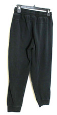 ACTIVE JOGGER Athletic Jogging Pants Size Small Black Elastic Waistband Pockets