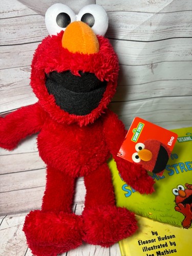 NEW/NWT - Kohls Cares Sesame Street Hardcover Book & Plush Elmo Set - Picture 2 of 3