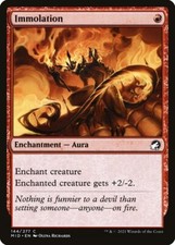 Magic the Gathering (mtg): MID: Immolation  (x 4)