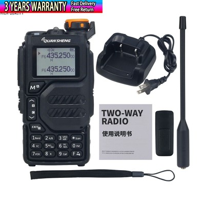 UV-K5 5W 50-599MHz Walkie Talkie Handheld Transceiver 200CH for AM Airband