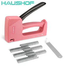 HAUSHOF Light Duty Staple Gun Kit Staples of 1/4" 5/16" 3/8'' 800 5/16" Staples