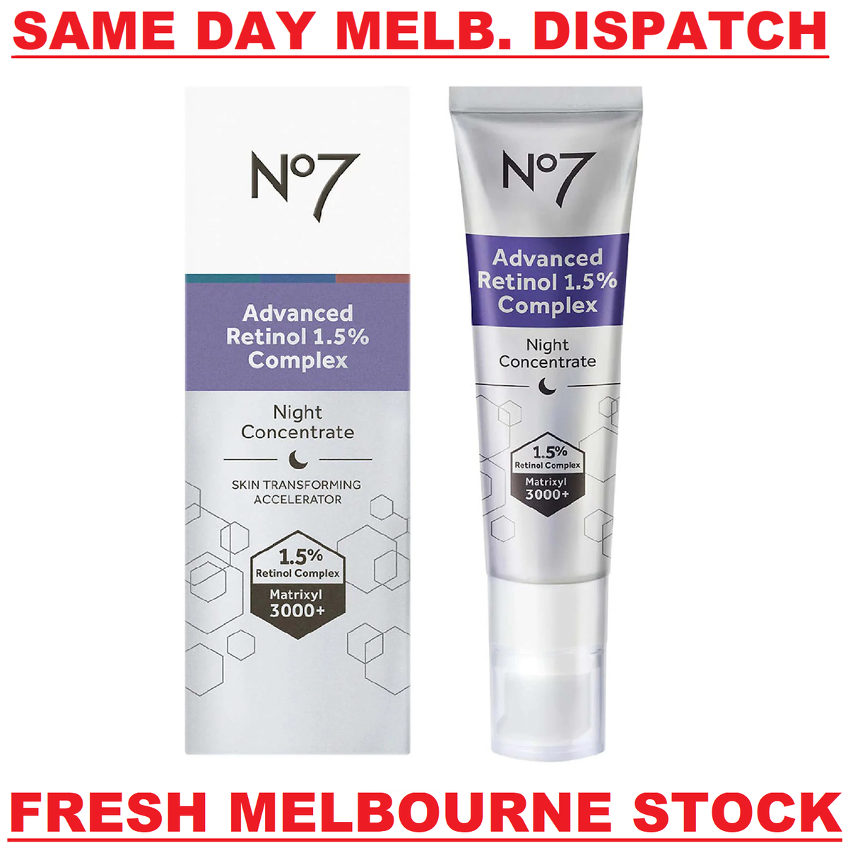 Boots No7 No Advanced Retinol Night Cream No7 Advanced Retinol