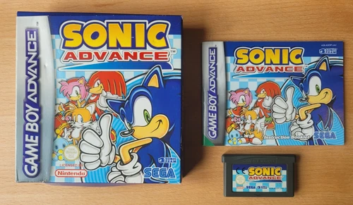 Nintendo Game Advance GBA Sonic Advance Boxed With Manual GWO