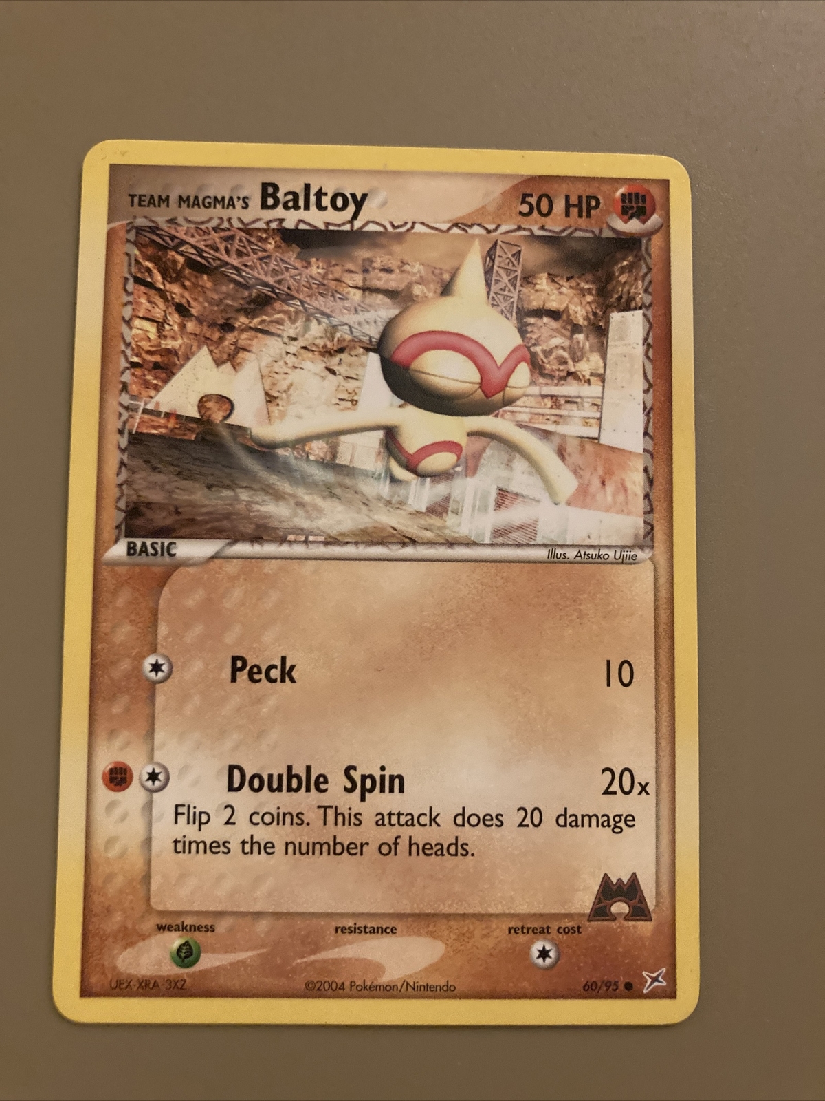 BALTOY - 60/95 - Team Magma Vs Team Aqua - Common - Pokemon Card - NM