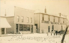 c1910 Storms & Sons General Store, Dwight, Kansas Real Photo Postcard/RPPC RARE