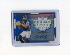 2019 Leaf Perfect Game Metal Autographs Blue Jack Bulger Auto 18/20