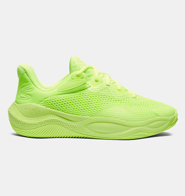 Curry バスケットボールシューズ 蛍光グリーン Curry Basketball Under
