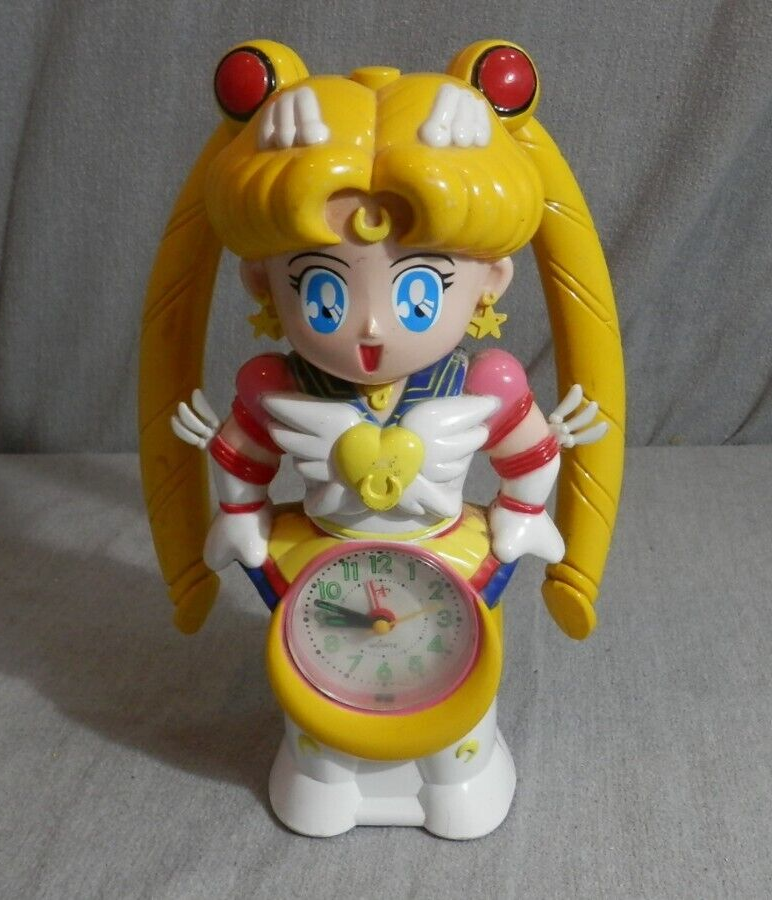 Eternal Sailor Moon Alarm Clock Battery Operated (Read)