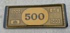 MONOPOLY PARKER BROS 1960 $500 Dollar Bill Serving Platter Tray Home Decor Rare — photo 1