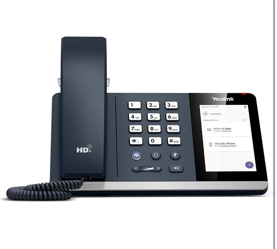 Yealink MP50- Teams IP USB Teléfono Compatible con Microsoft, Con Cable Foto 2 de 4