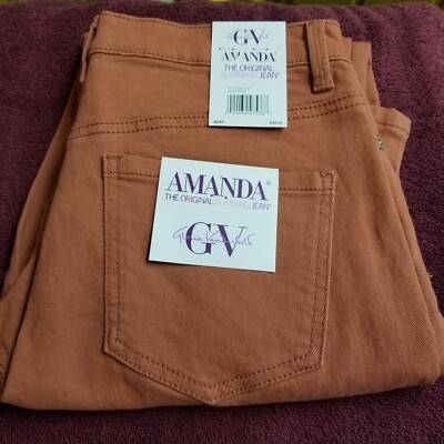 Gloria Vanderbilt Amanda Soft Touch Swan Series Colored Jeans NWT  NEW SIZES ADD