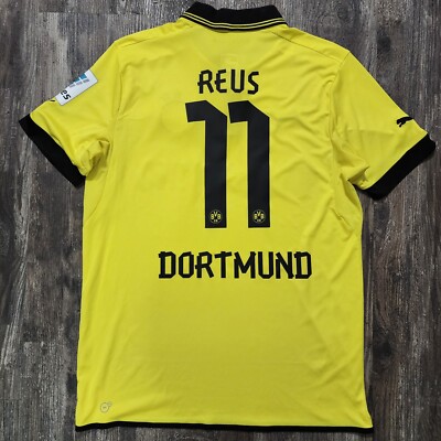 2013 Puma Borussia Dortmund Home Soccer Jersey Marco Reus 2013 Puma Borussia Dortmund Home Soccer Jersey Marco Reus