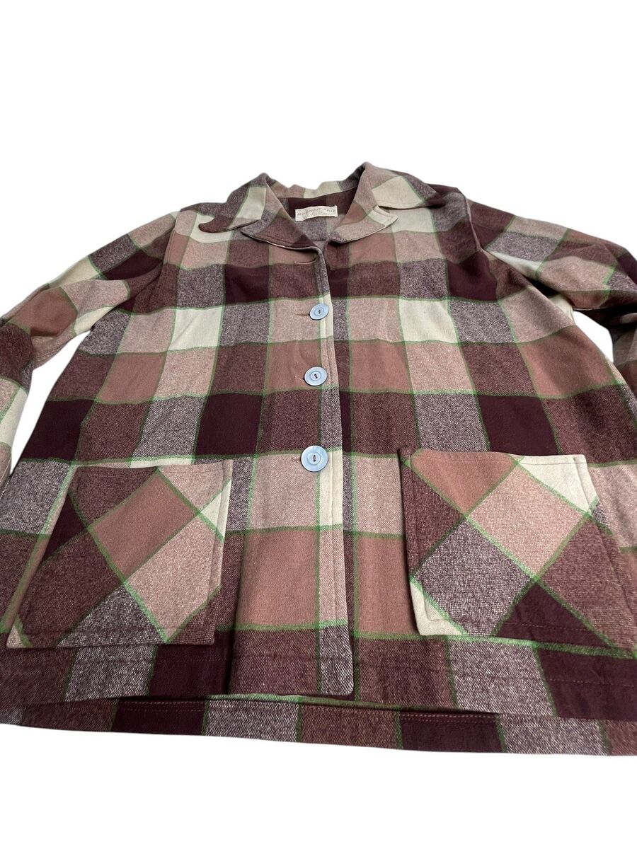 Vtg 1940s / 1950s Western Star Jacket Womens 49er Plaid Vtg 1940s / 1950s Western Star Jacket Womens 49er Plaid
