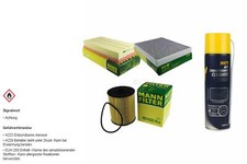 MANN FILTER Paket MANNOL Klimareiniger für VW Touareg 7LA 7L6 7L7 3.2 V6 3.6