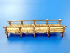 Plus Model 1/35 Wooden Footbridge Pedestrian Overpass built with Wood Planks 501