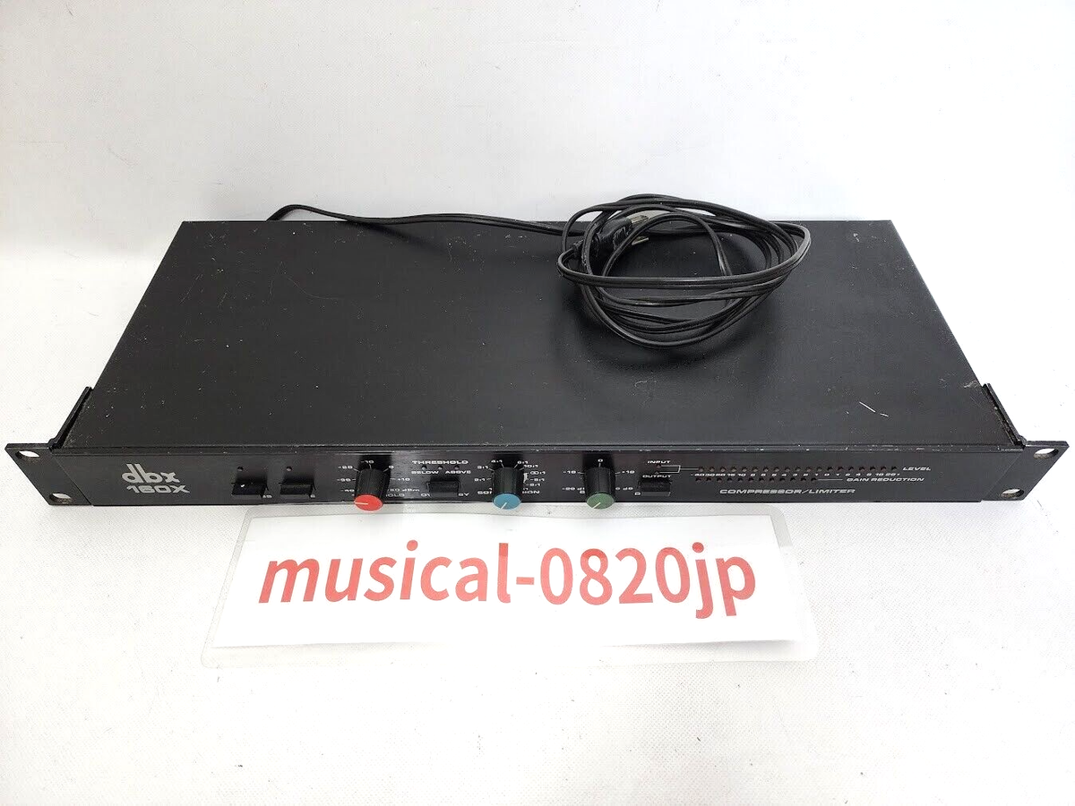 dbx 160x コンプレッサー リミッター DBX 160X Professional Compressor Signal Processor | eBay