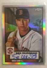 2021 Topps Chrome Anniversary Shea Hillenbrand Refractor Auto #d 134/199