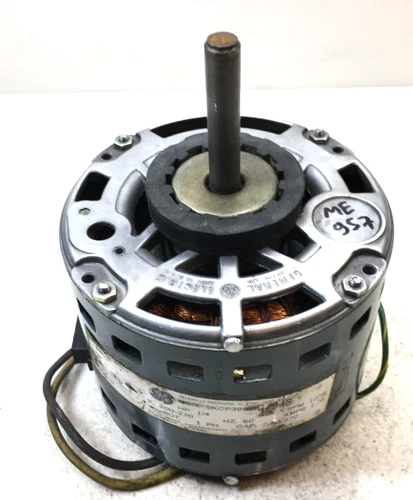 GE 5KCP39HGG794S Blower Motor 21A309695P01 1/4 HP 230 V 1075 RPM used #ME957