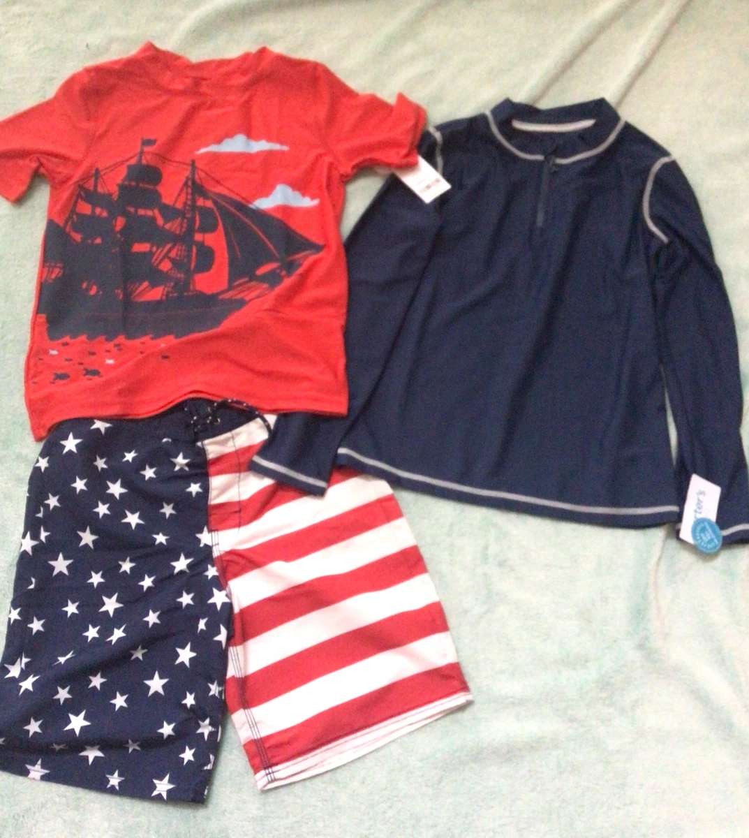 Carters rash guard boy sale