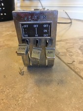 1962 Pontiac Tempest Ac Heater Control Air Condition Fan Temp Air Switch